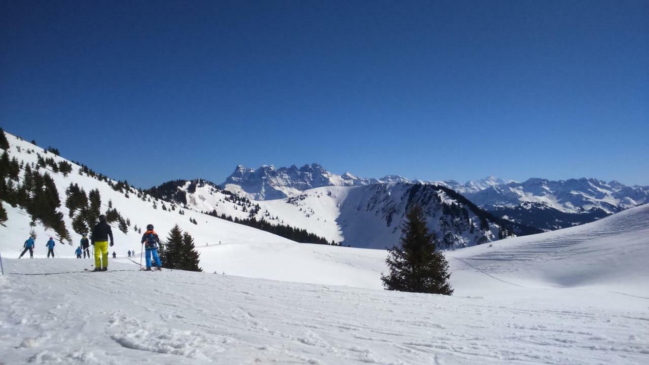 Appartamento Les Sapins Blancs Vacheresse Esterno foto