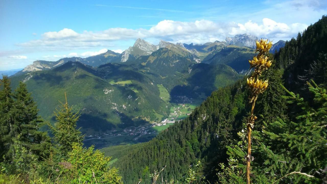 Appartamento Les Sapins Blancs Vacheresse Esterno foto